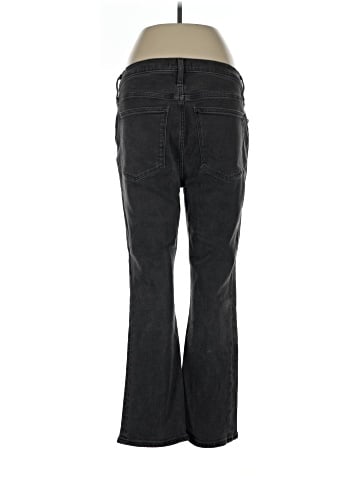 Madewell Kick Out Crop Jeans in Starkey Wash (view 2)