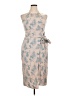 Baltic Born 100% Rayon Floral Tan Cocktail Dress Size XL - photo 1