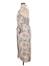 Baltic Born 100% Rayon Floral Tan Cocktail Dress Size XL - photo 5