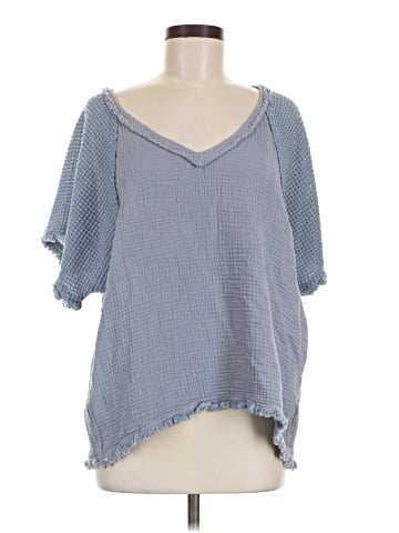 Umgee 3/4 Sleeve Blouse (view 1)