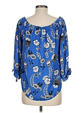 Express 3/4 Sleeve Blouse (view 2)