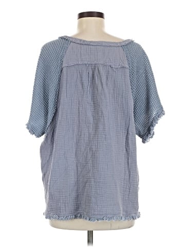 Umgee 3/4 Sleeve Blouse (view 2)