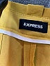 Express 100% Polyester Solid Gold Casual Pants Size 2 - photo 7