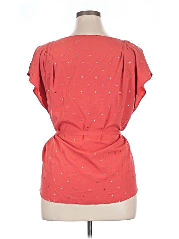 a.n.a. A New Approach Short Sleeve Blouse (view 2)