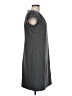 Lands' End Solid Gray Casual Dress Size 10 - photo 4