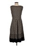 Lands' End Polka Dots Black Cocktail Dress Size S - photo 2