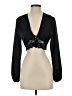 Nasty Gal Inc. 100% Polyester Black Jacket Size 0 - photo 1