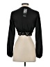 Nasty Gal Inc. 100% Polyester Black Jacket Size 0 - photo 2