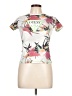 Guess Tropical Silver Short Sleeve T-Shirt Size 12 - photo 1
