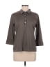 Sport Haley Gray 3/4 Sleeve Blouse Size M - photo 1