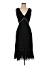 Express 100% Polyester Black Cocktail Dress Size 7 - 8 - photo 1