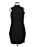 Express Solid Black Cocktail Dress Size XL - photo 1