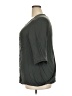 En Creme 100% Rayon Gray 3/4 Sleeve Blouse Size 3X - photo 5