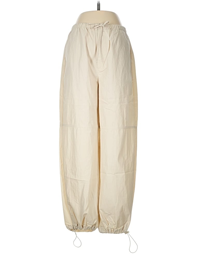Pre-owned Mng Casual Pants In Ivory
