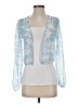 rue21 Blue 3/4 Sleeve Blouse Size S (estimated) - photo 1