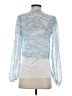 rue21 Blue 3/4 Sleeve Blouse Size S (estimated) - photo 2