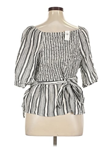 Old Navy 3/4 Sleeve Blouse (view 2)