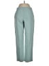 Theory Solid Teal Casual Pants Size 2 - photo 1