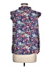 Porridge 100% Rayon Blue Sleeveless Blouse Size 12 - photo 2