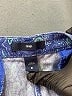 Gap 100% Cotton Paisley Blue Shorts Size 8 - photo 3