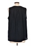CAbi 100% Polyester Black Sleeveless Blouse Size L - photo 2