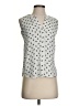 Ann Taylor 100% Polyester Ivory Tank Top Size XXS (petite) - photo 1