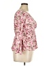 No Boundaries 100% Rayon Pink Long Sleeve Blouse Size 1X - photo 4