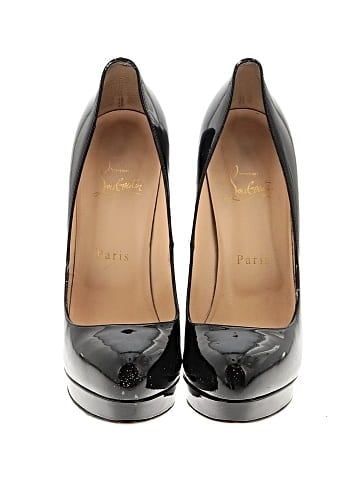 Christian Louboutin Patent Leather Bianca 140mm Pumps (view 2)