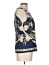 J. McLaughlin Blue Sleeveless Blouse Size L - photo 4