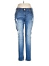 Maurices Hearts Blue Jeans Size 13 - 14 - photo 1