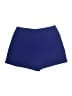 Jennifer Lopez 100% Polyester Solid Blue Shorts Size 8 - photo 2