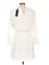 Eclair 100% Polyester White Casual Dress Size L - photo 2