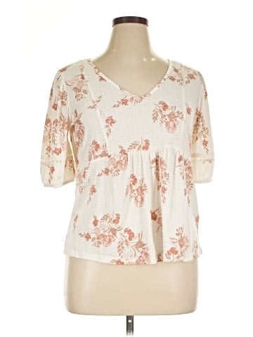 Como Blu Short Sleeve Blouse (view 1)