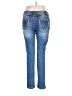 Maurices Hearts Blue Jeans Size 13 - 14 - photo 2