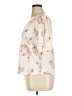 Como Blu Ivory Short Sleeve Blouse Size XL - photo 5