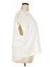 Banana Republic 100% Polyester Ivory Short Sleeve Blouse Size XXL - photo 4