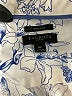 Talbots Print Blue 3/4 Sleeve Blouse Size 6 Petite - photo 4