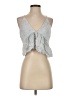 Final Touch 100% Rayon Silver Tank Top Size M - photo 1