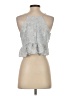 Final Touch 100% Rayon Silver Tank Top Size M - photo 2