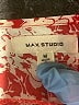 Max Studio 100% Polyester Red Short Sleeve Blouse Size M - photo 7