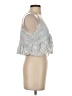 Final Touch 100% Rayon Silver Tank Top Size M - photo 4