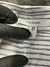 Maurices Stripes Silver Long Sleeve Button-Down Shirt Size L - photo 7