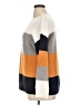 Shein 100% Acrylic Color Block Orange Pullover Sweater Size XL - photo 5