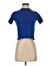 Old Navy 100% Cotton Blue Short Sleeve Turtleneck Size XS - photo 1