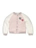 Little Lass 100% Polyester Hearts Pink Jacket Size 5 - photo 1