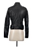 BCBGeneration 100% Leather Black Leather Jacket Size S - photo 2