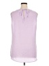 CAbi 100% Polyester Purple Sleeveless Top Size XL - photo 2