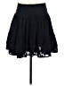 Treasure & Bond 100% Polyester Solid Black Casual Skirt Size S - photo 1