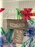 Chico's Floral Blue Active Pants Size Lg (2.5) - photo 7