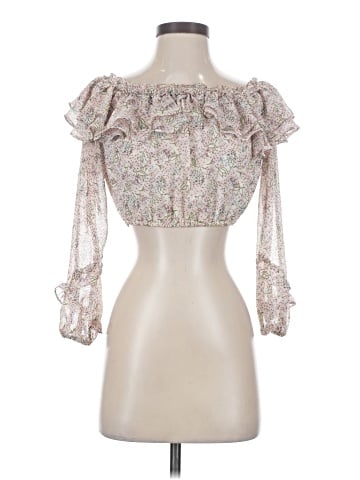 Lulus Short Sleeve Blouse (view 1)